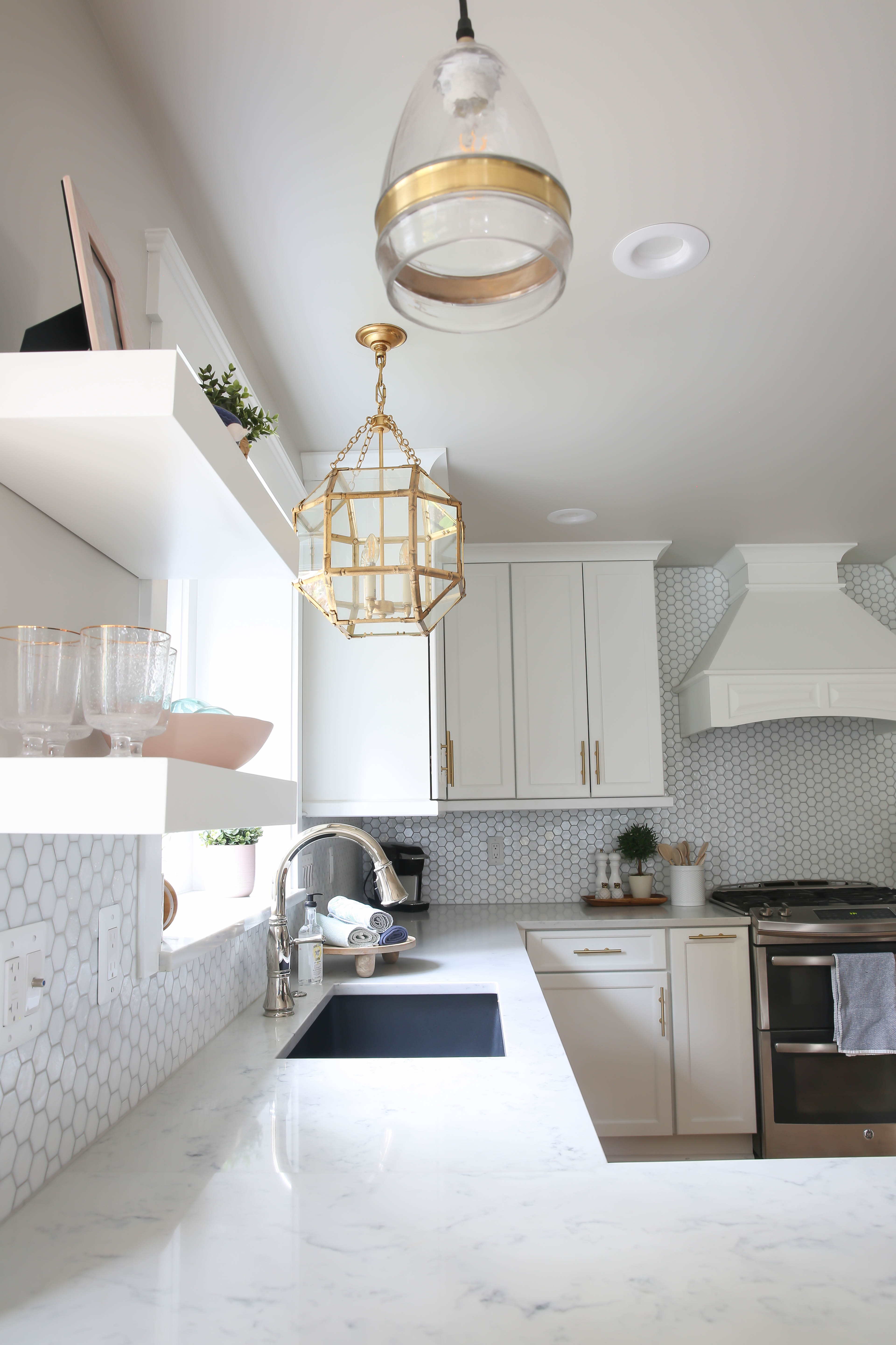 Classic White Kitchen Remodel with Coastal Accents | Newport Lane