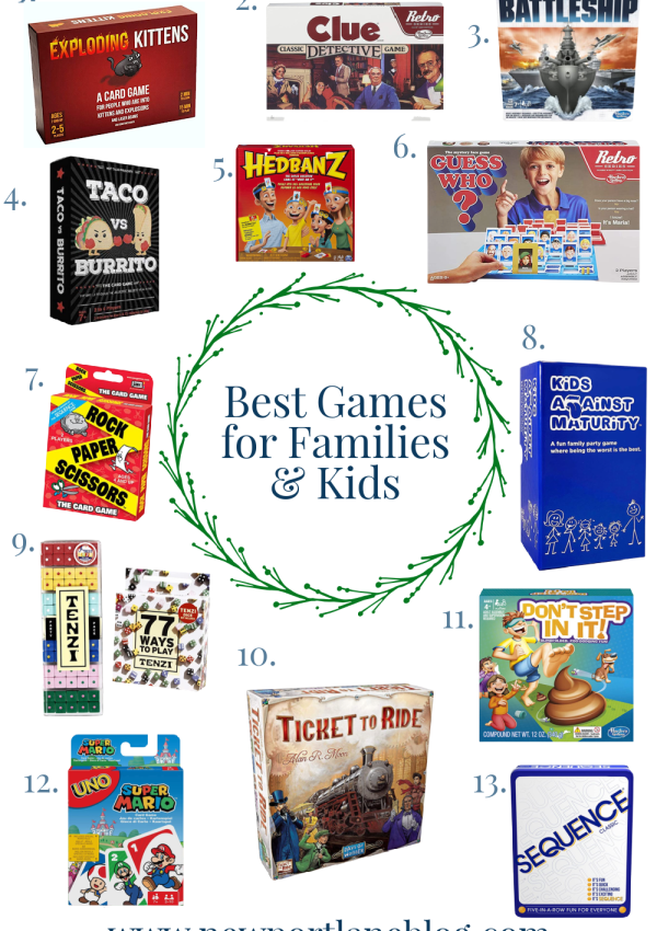 Looking for some new games? Check out my post on the best games for families and kids! #amazon #christmasgifts #games
