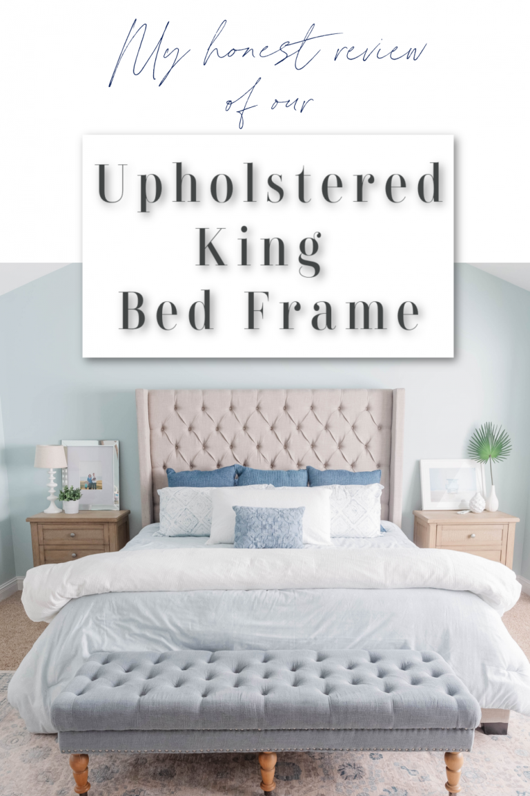 Our Upholstered King Bed Frame: My Honest Review