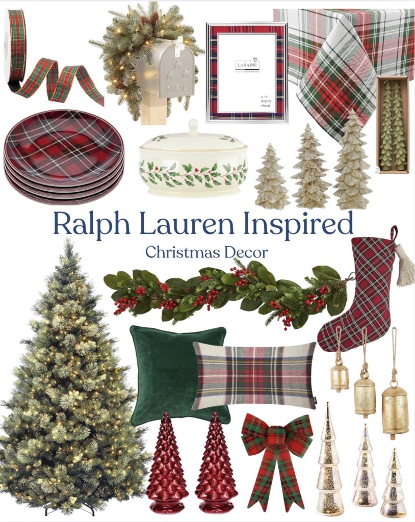 Ralph Lauren Inspired Christmas Decor