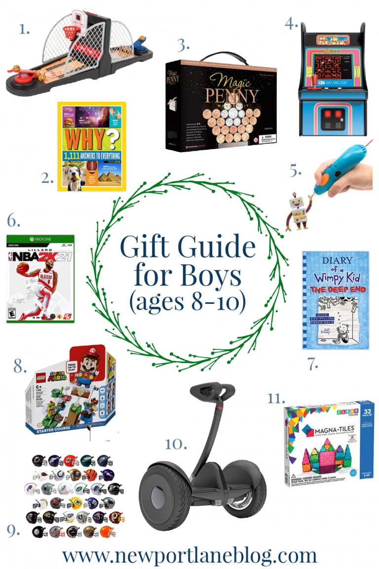 The Ultimate Gift Guide for Boys (ages 8-10)