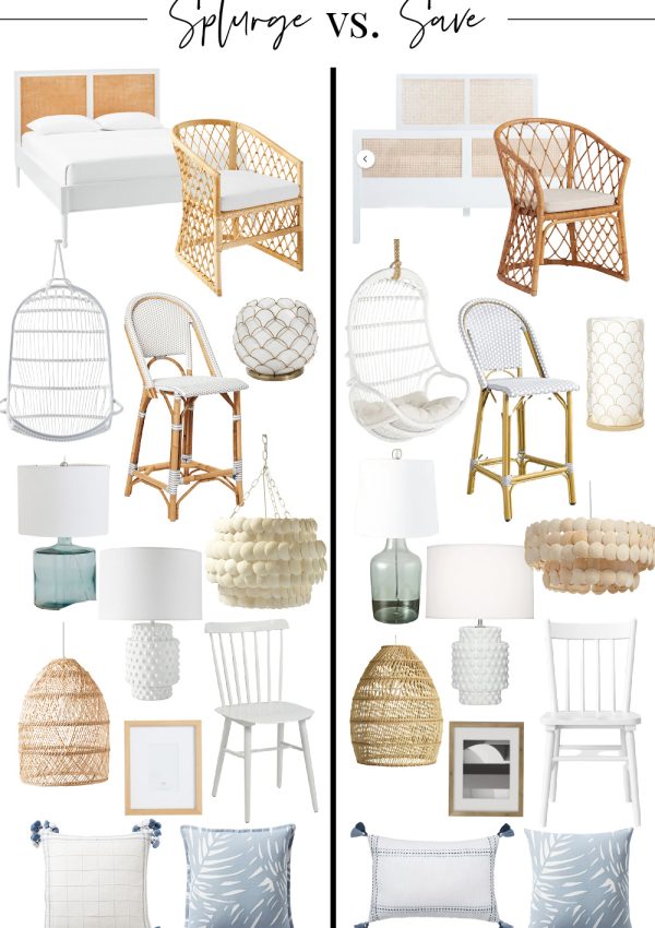 Low Budget Home Decor - Budget DIY Home Decor, DIY Budget Home Decor, Budget Friendly Home Decor, Small Budget Home Decor Ideas - Low Cost Home Decor - Decor Look for Less - Get the Look for Less Home Decor - Furniture Dupes - Look for Less Blog - How to Look Designer on a Budget - Home Decor Dupes - Pottery Barn Dupes - Designer Home Decor Dupes - Splurge or Save Furniture - Splurge vs Save Home Decor Ideas - Where to Splurge or Save When Decorating - Best Serena and Lily Dupes - Serena and Lily Lighting Dupes - Serena and Lily Throw Pillow Dupes - Serena and Lily Barstool Dupes - Serena and Lily Knockoff