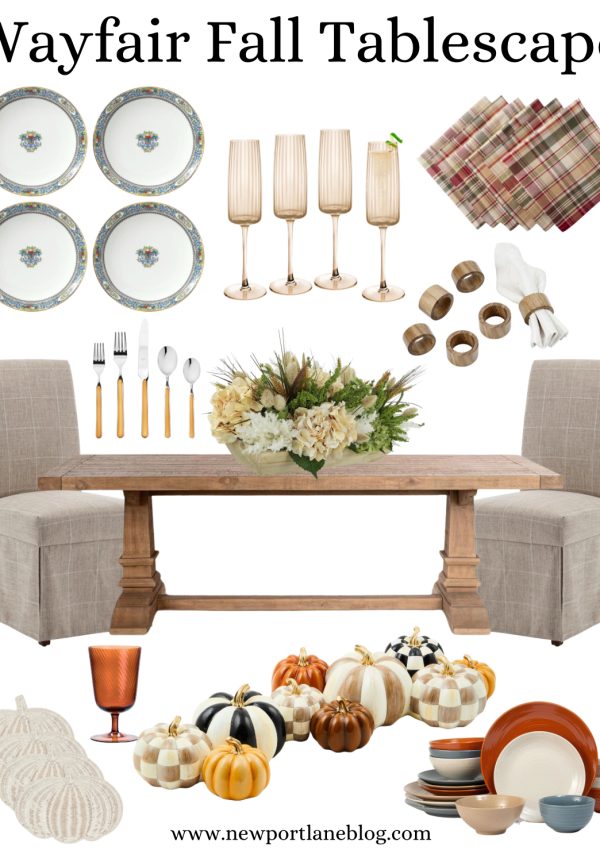 Easy and Elegant Wayfair Fall Tablescape Ideas