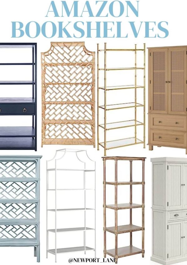 6 Pretty Amazon Bookshelves Under $300