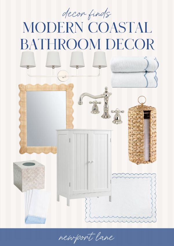 How to Create a Modern Coastal Bathroom on a Budget: Affordable Decor Tips